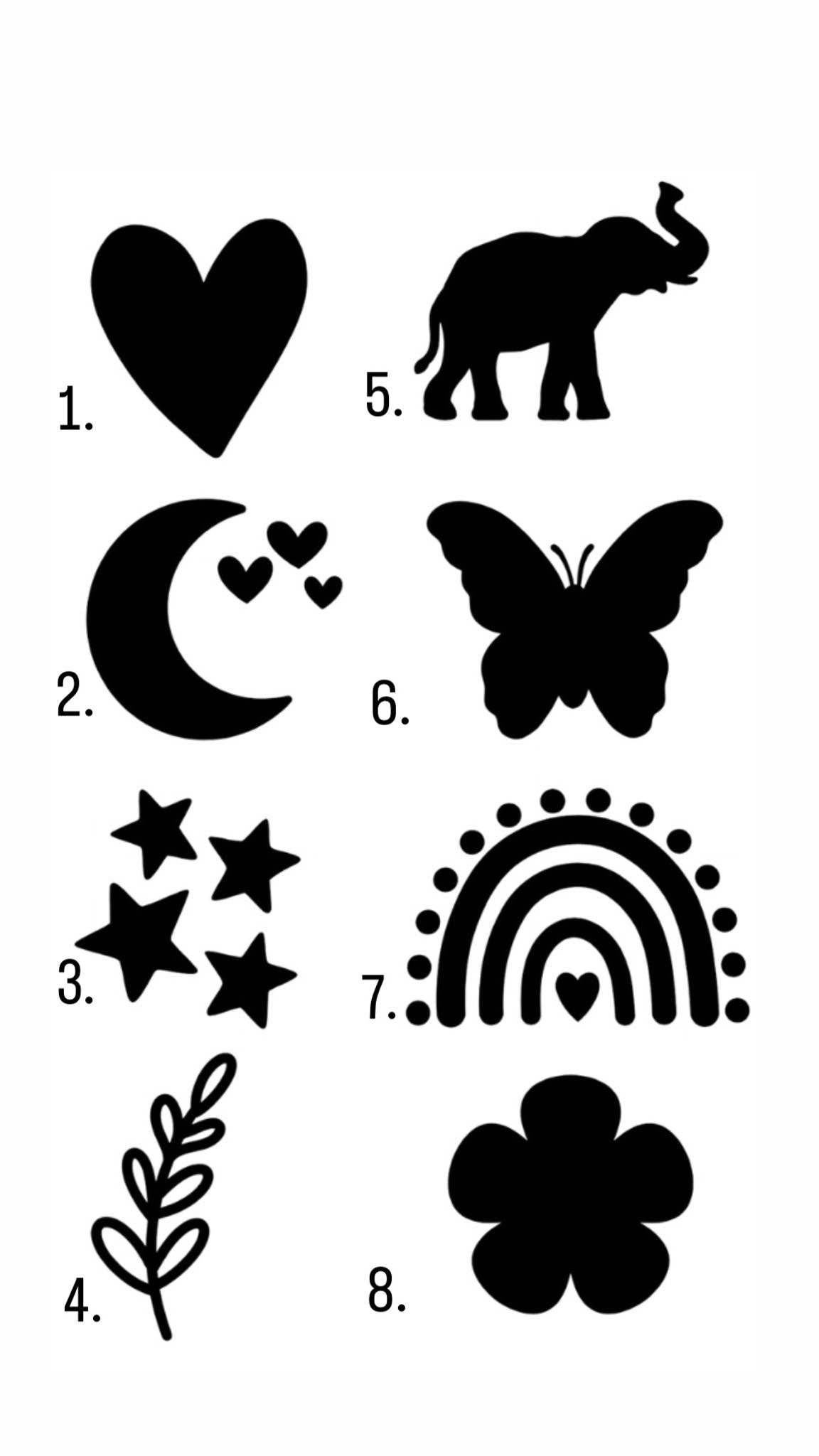 Wens cirkel 'kies je eigen tekst'