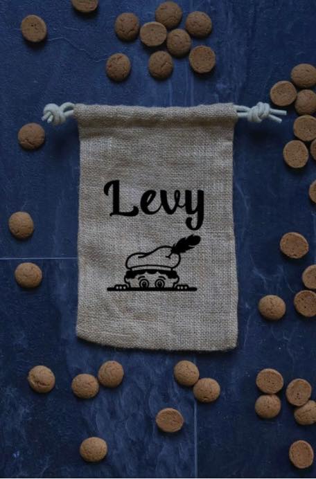 Pepernoten zakje ‘naam’