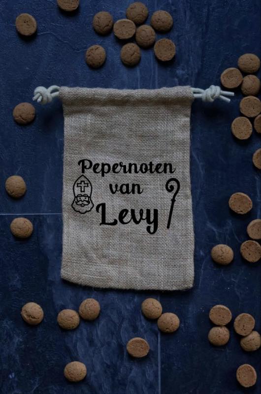 Pepernoten zakje ‘pepernoten van’