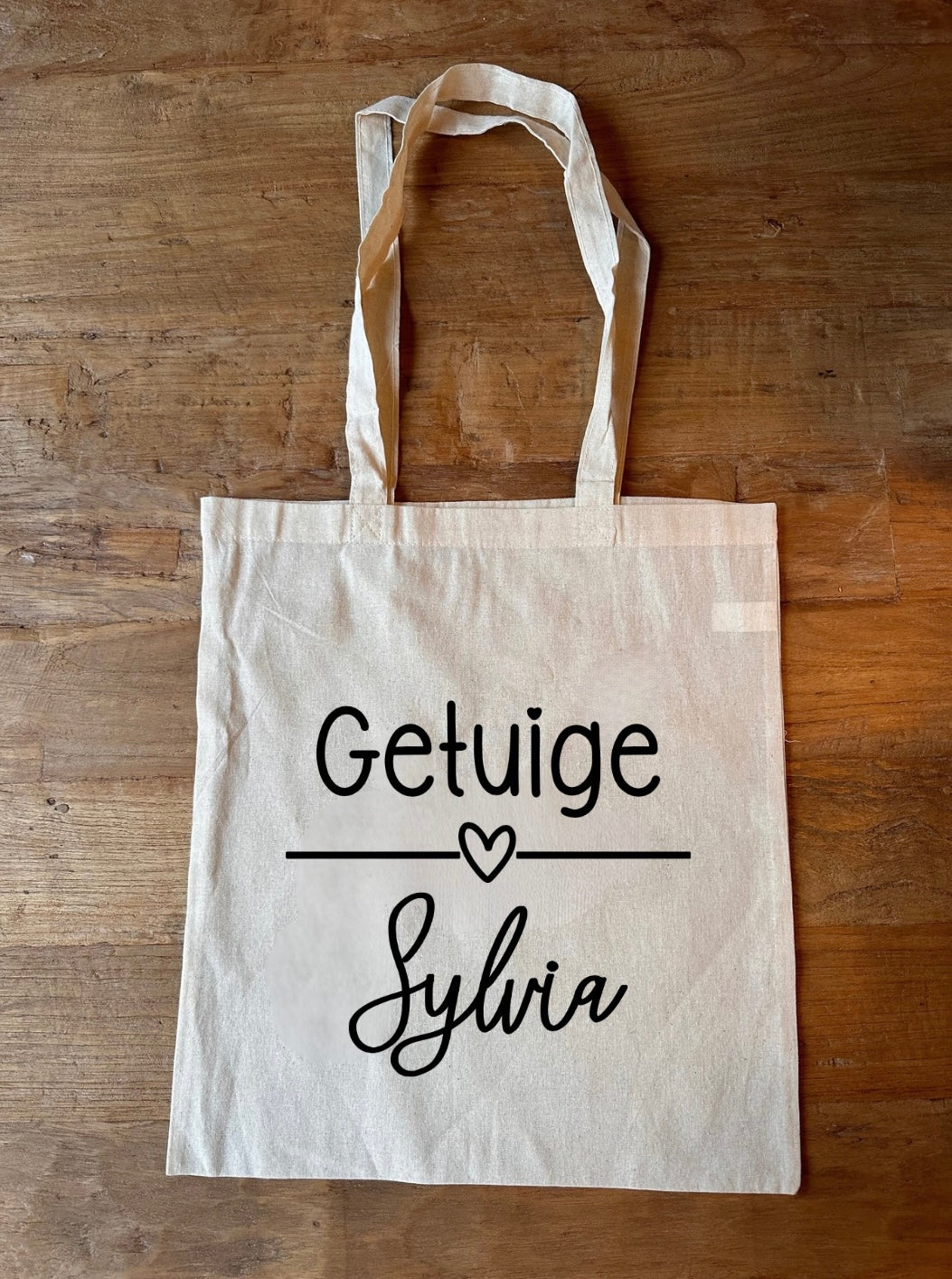 Canvas tas "getuige"