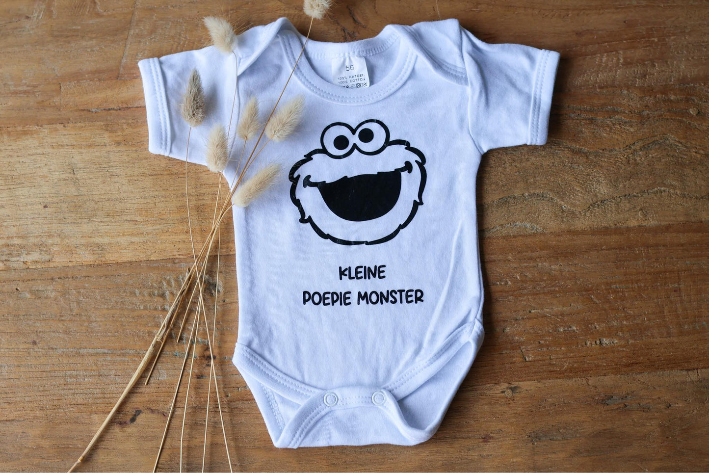 Romper "Kleine poepiemonster"