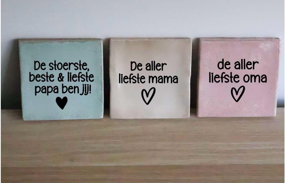 Tegeltje | De aller liefste oma