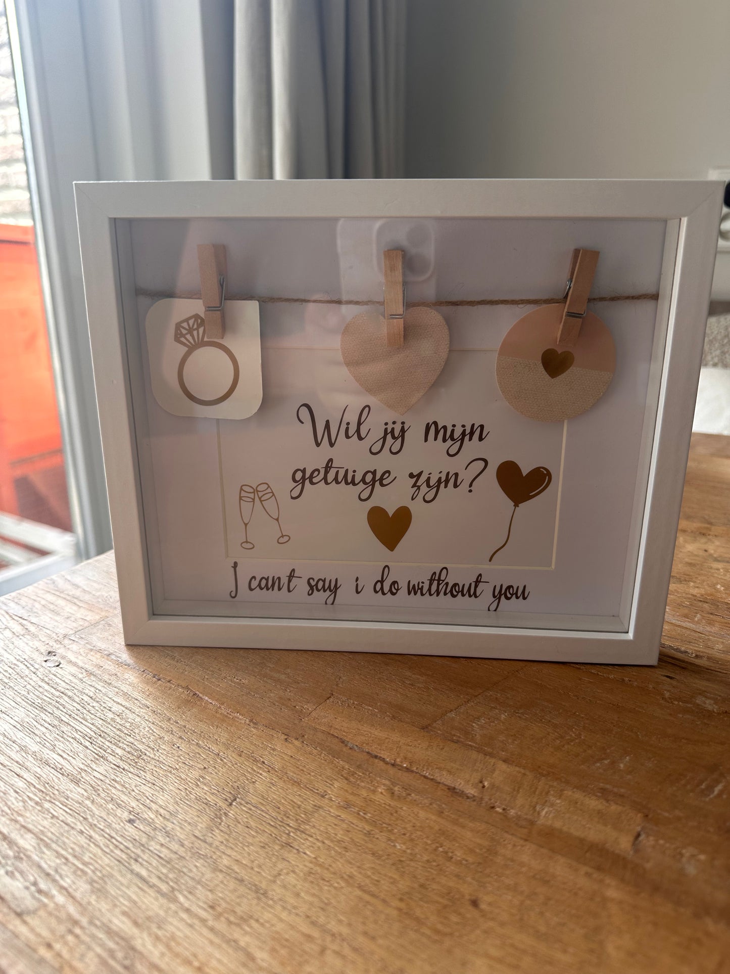 fotolijstje getuige vragen