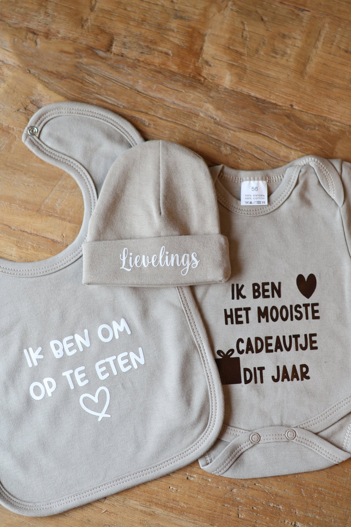 Romper "Ik ben het mooiste cadeautje dit jaar"
