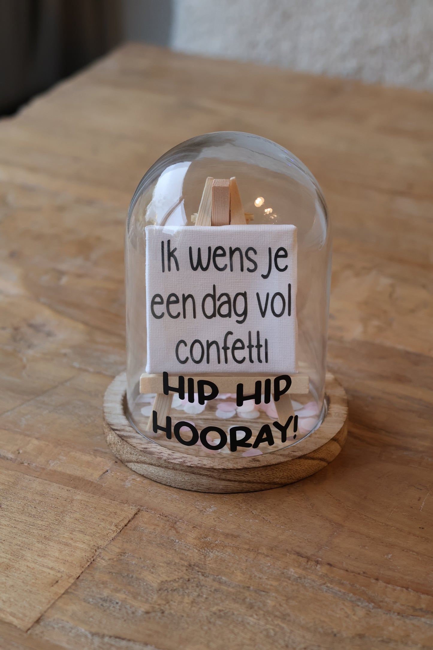 Cadeau verjaardag stolp