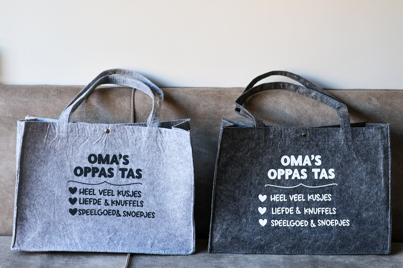 Oma's oppas tas