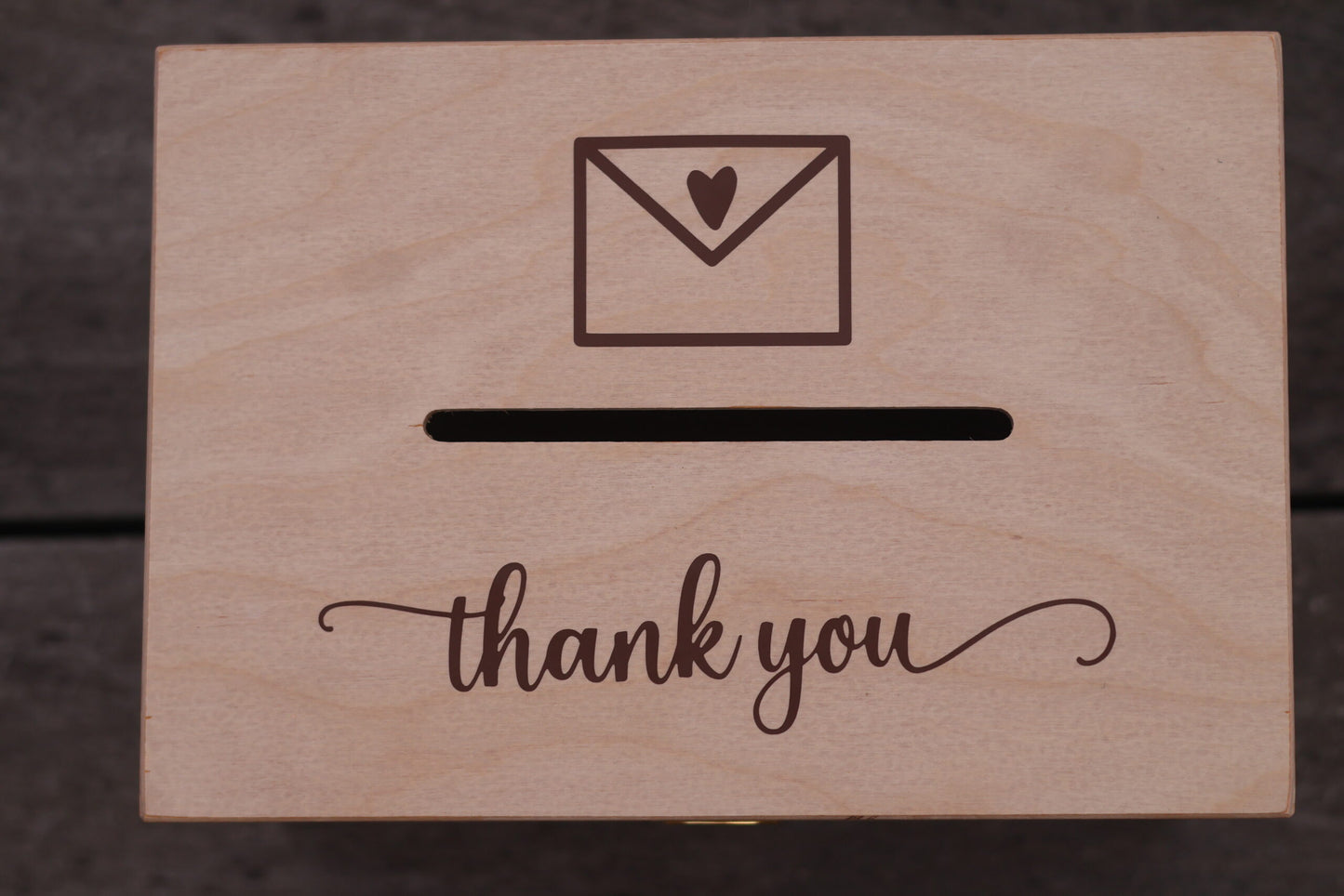 Enveloppen box bruiloft box 'cirkel'