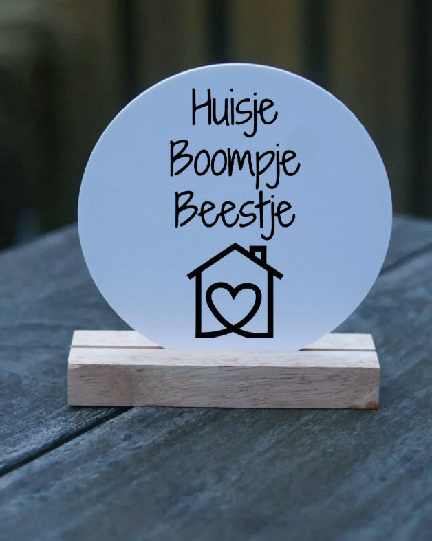 Wens cirkels 'huisje boompje beestje 2.0'