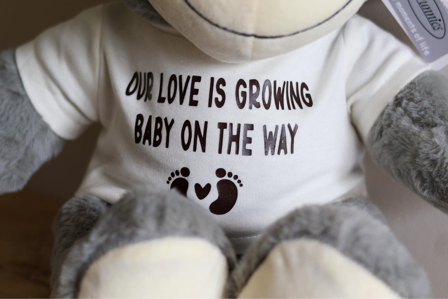 Knuffel Aap met persoonlijke tekst