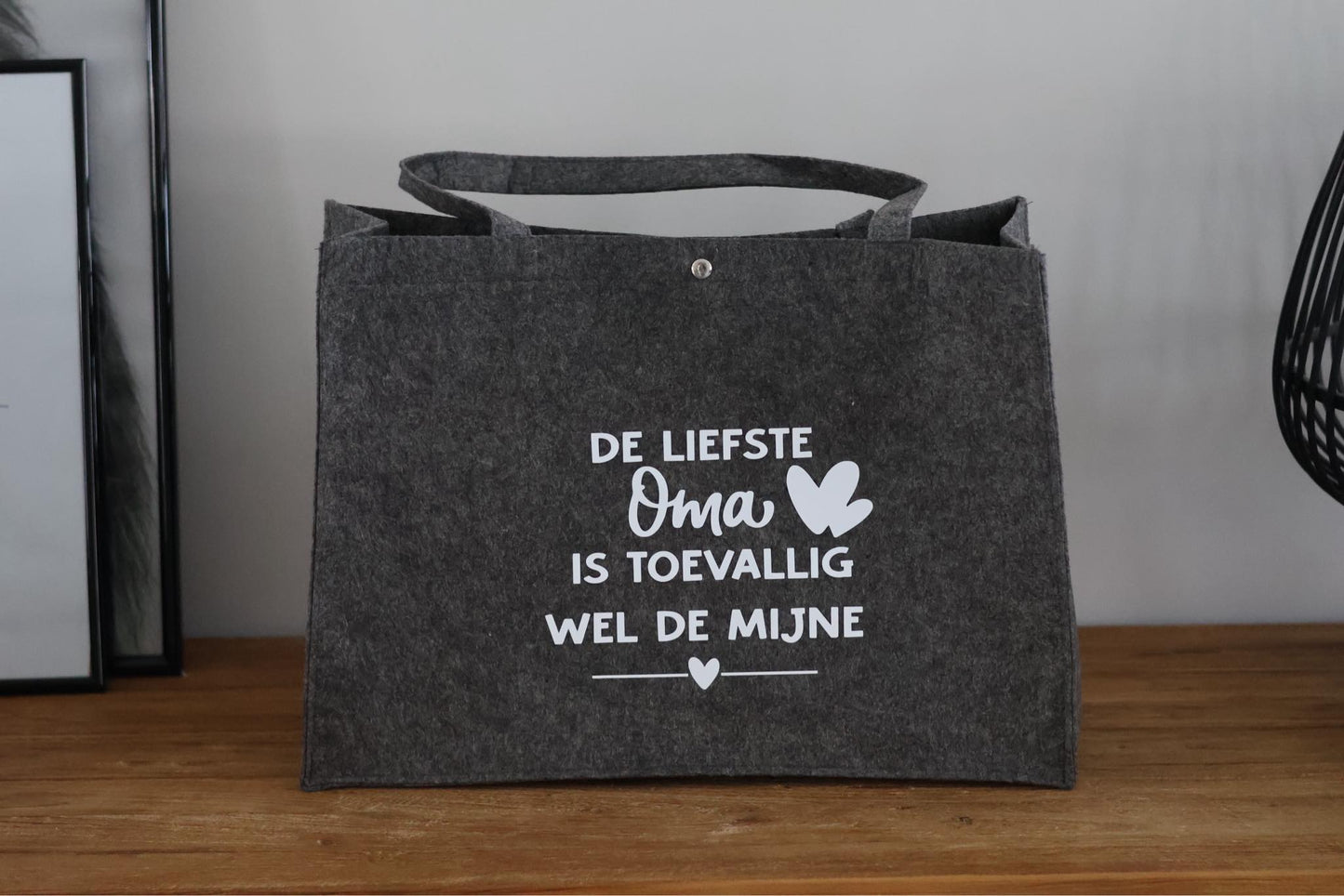 De liefste oma vilt tas