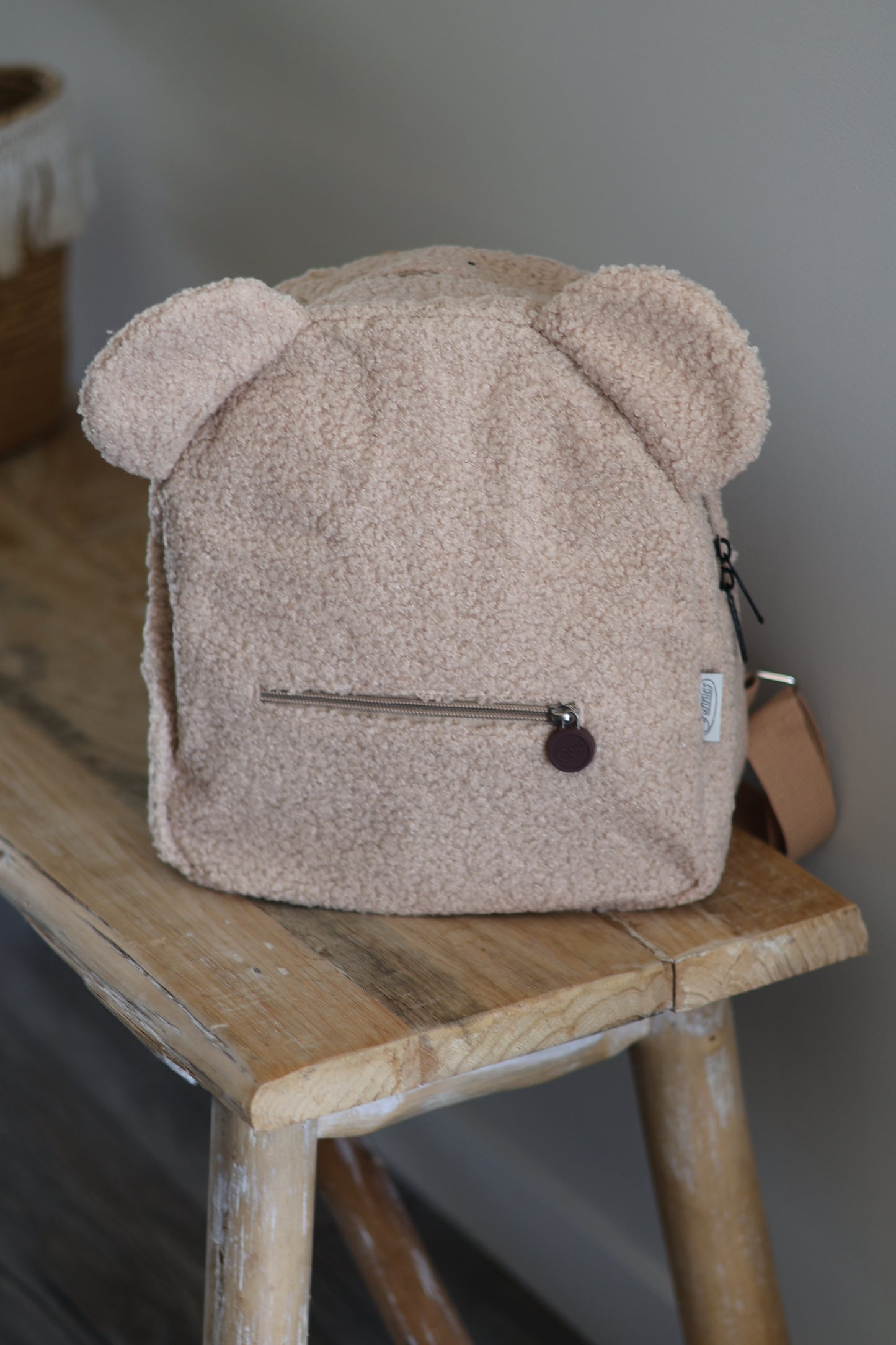 Teddy rugtas cream