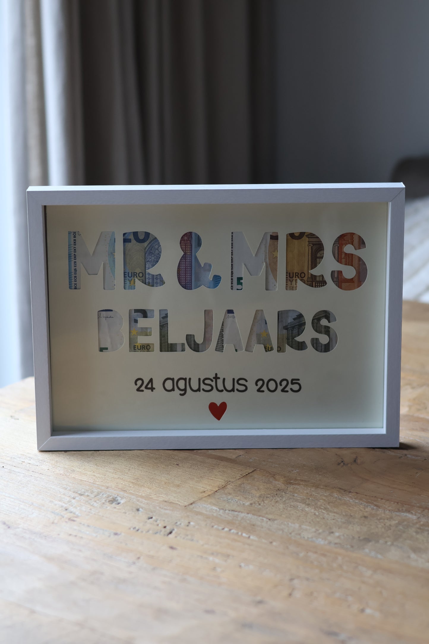 Fotolijst Happy 'Mr. & Mrs.'
