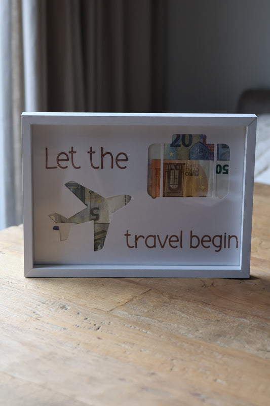 Fotolijst ´Let the travel begin´