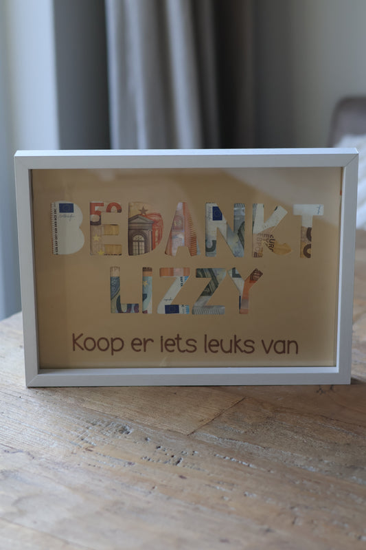 Fotolijst ´bedankt´