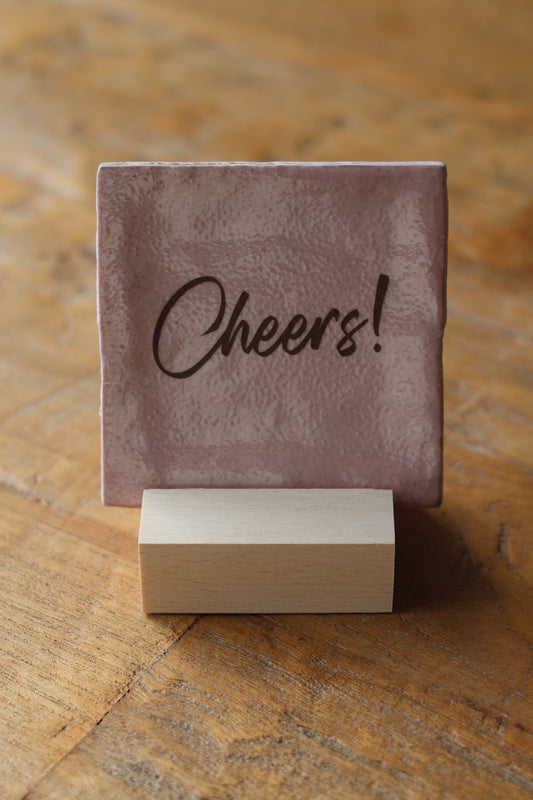 Tegeltje | cheers!