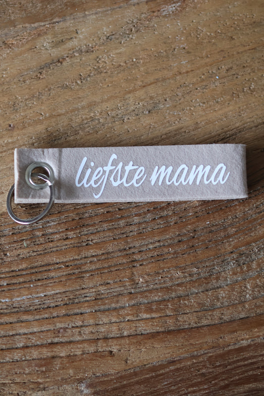 Sleutelhanger liefste mama