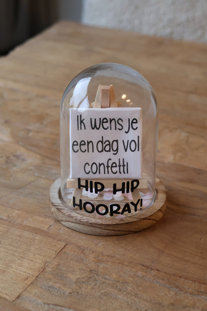 Cadeau verjaardag stolp