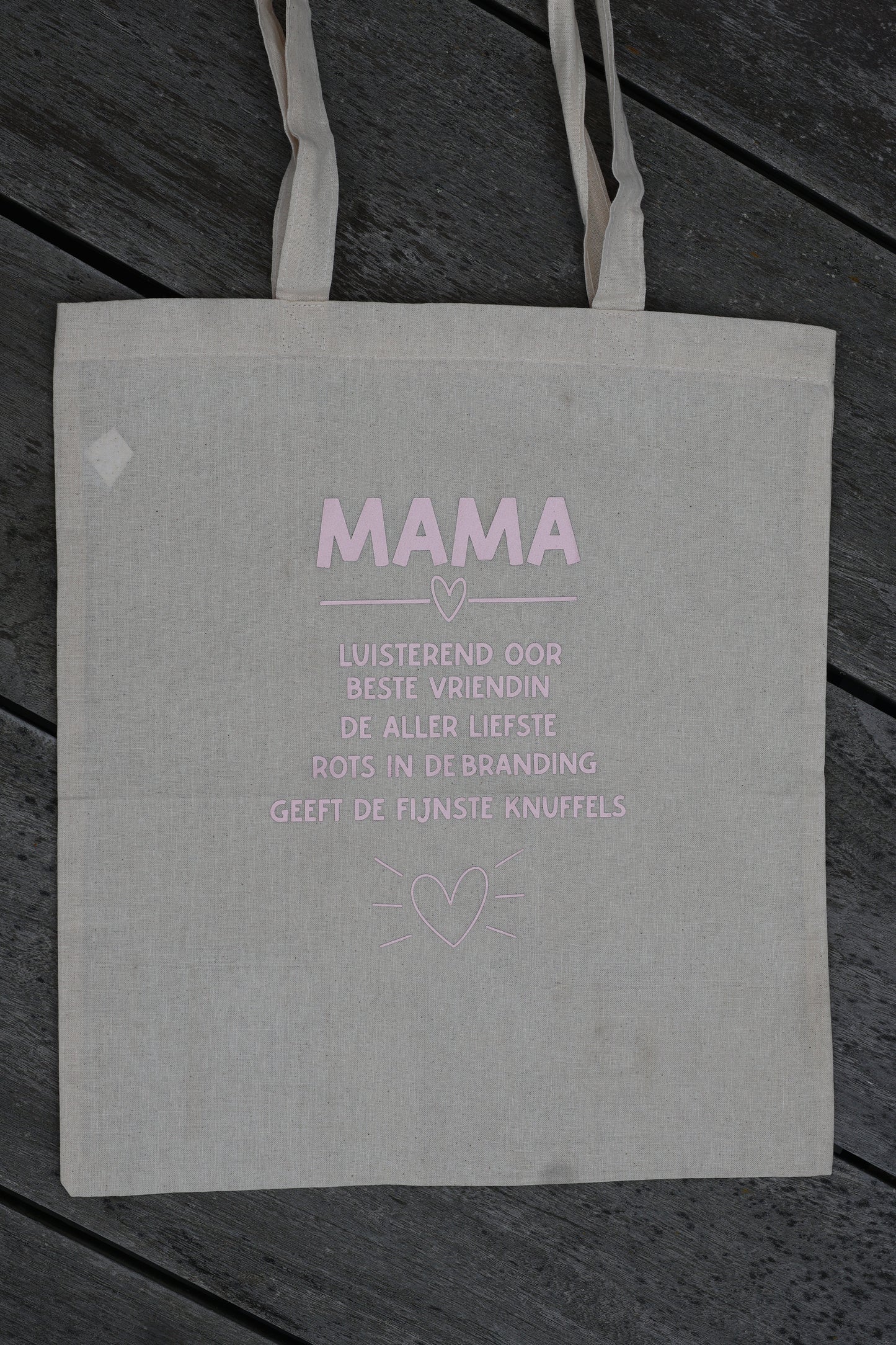 Canvas tas 'mama'