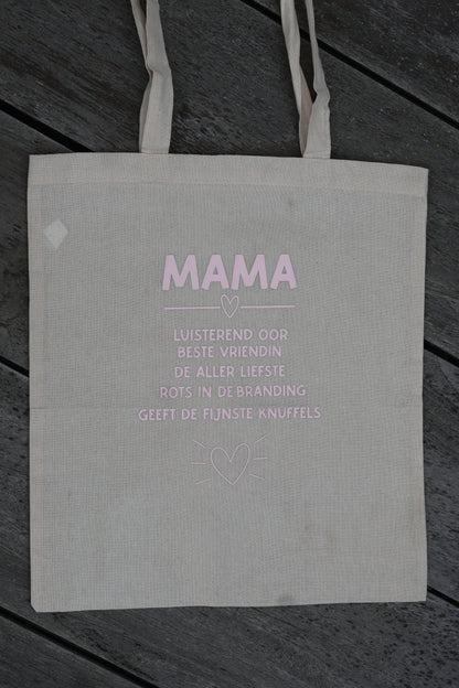 Canvas tas 'mama'