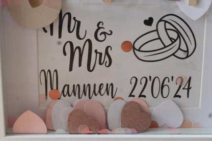 Fotolijstje cadeau bruiloft