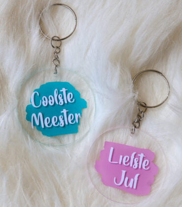 Sleutelhanger rond